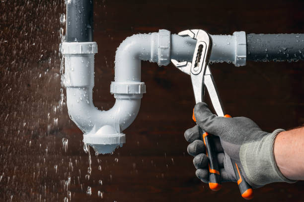 Professional Leak Detection technician working in Daleville, IN